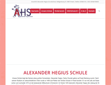 Tablet Screenshot of grundschule-heek.de